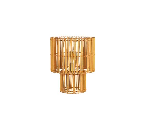lámpara nika bambú 37 x 45cm